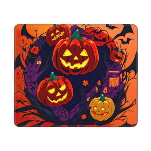 Hingor Mauspad mit Halloween-Kürbis-Druck, personalisiertes Mauspad, wasserdichtes Mauspad, rutschfeste Gummiunterseite, Computer-Mauspads für kabellose Maus Hingor Mauspad mit Halloween-Kürbis-Druck, personalisiertes Mauspad, wasserdichtes Mauspad, rutschfeste Gummiunterseite, Computer-Mauspads für kabellose Maus von Hingor