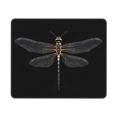 Hingor Mauspad mit Libellen-Motiv, für Büro und Zuhause, personalisierbar, wasserdichtes Mauspad, rutschfeste Gummiunterseite, Computer-Mauspads für kabellose Maus Hingor Mauspad mit Libellen-Motiv, für Büro und Zuhause, personalisierbar, wasserdichtes Mauspad, rutschfeste Gummiunterseite, Computer-Mauspads für kabellose Maus von Hingor