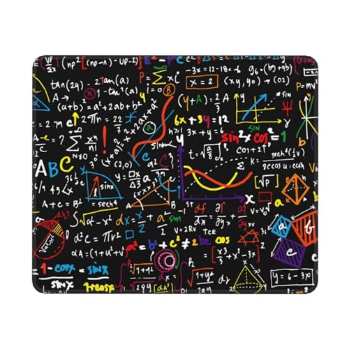 Hingor Mauspad mit Mathe-Formel-Druck, für Büro und Zuhause, personalisiertes Mauspad, wasserdichtes Mauspad, rutschfeste Gummiunterseite, Computer-Mauspads für kabellose Maus Hingor Mauspad mit Mathe-Formel-Druck, für Büro und Zuhause, personalisiertes Mauspad, wasserdichtes Mauspad, rutschfeste Gummiunterseite, Computer-Mauspads für kabellose Maus von Hingor