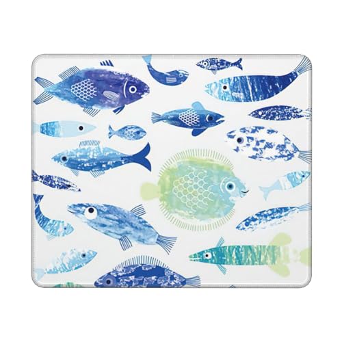 Hingor Mauspad mit Ozean-Life-Druck, personalisiertes Mauspad, wasserdichtes Mauspad, rutschfeste Gummiunterseite, Computer-Mauspads für kabellose Maus Hingor Mauspad mit Ozean-Life-Druck, personalisiertes Mauspad, wasserdichtes Mauspad, rutschfeste Gummiunterseite, Computer-Mauspads für kabellose Maus von Hingor