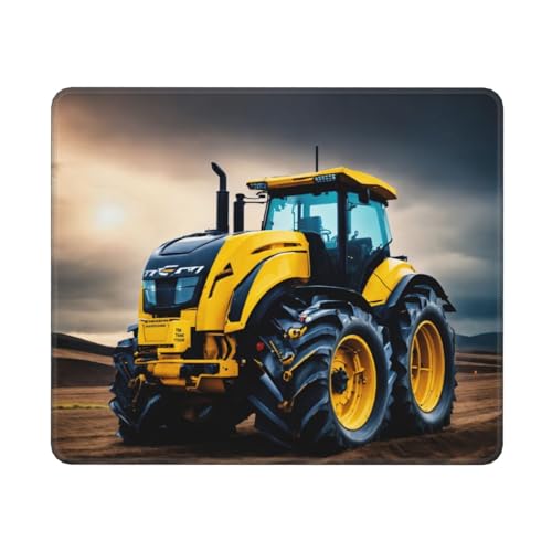 Hingor Mauspad mit Traktor-Motiv, personalisiertes Mauspad, wasserdichtes Mauspad, rutschfeste Gummiunterseite, Computer-Mauspads für kabellose Maus Hingor Mauspad mit Traktor-Motiv, personalisiertes Mauspad, wasserdichtes Mauspad, rutschfeste Gummiunterseite, Computer-Mauspads für kabellose Maus von Hingor