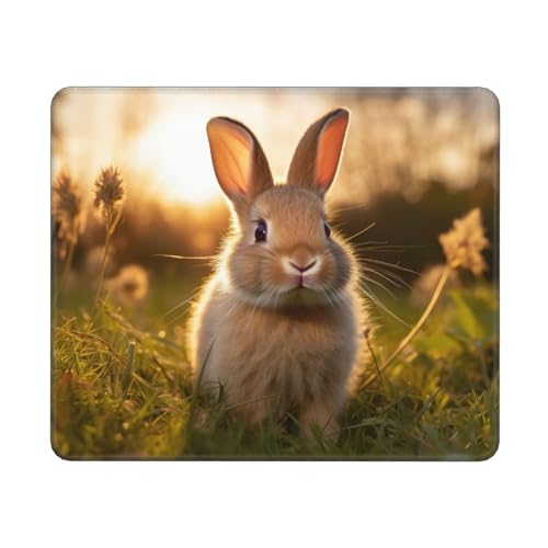 Hingor Mauspad mit niedlichem Hasen-Druck, personalisiertes Mauspad, wasserdichtes Mauspad, rutschfeste Gummiunterseite, Computer-Mauspads für kabellose Maus Hingor Mauspad mit niedlichem Hasen-Druck, personalisiertes Mauspad, wasserdichtes Mauspad, rutschfeste Gummiunterseite, Computer-Mauspads für kabellose Maus von Hingor