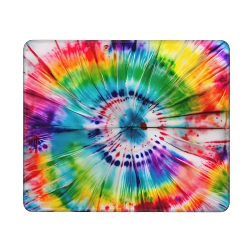 Mauspad mit Batikmotiv, Hippie-Druck, für Büro und Zuhause, personalisierbar, wasserdichtes Mauspad, rutschfeste Gummiunterseite, Computer-Mauspads für kabellose Maus Mauspad mit Batikmotiv, Hippie-Druck, für Büro und Zuhause, personalisierbar, wasserdichtes Mauspad, rutschfeste Gummiunterseite, Computer-Mauspads für kabellose Maus von Hingor