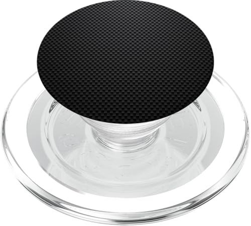 Carbon Black I Schwarzes - PopSockets Ausziehbarer Sockel und Griff für Smartphones und Tablets PopSockets PopGrip für MagSafe von Hip Grips - Grip Socket Sammlung