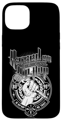Aufgewachsen auf Old School Hip Hop und Mikrofon Graffiti Rap Hülle für iPhone 15 Plus Aufgewachsen auf Old School Hip Hop und Mikrofon Graffiti Rap Hülle für iPhone 15 Plus von Hip Hop Face Brand by Zoel One
