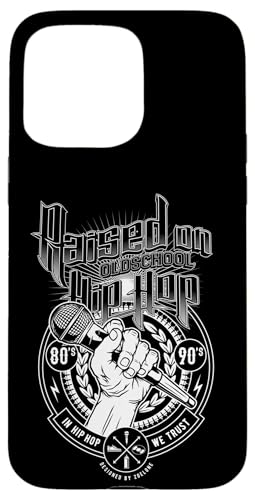 Aufgewachsen auf Old School Hip Hop und Mikrofon Graffiti Rap Hülle für iPhone 15 Pro Max Aufgewachsen auf Old School Hip Hop und Mikrofon Graffiti Rap Hülle für iPhone 15 Pro Max von Hip Hop Face Brand by Zoel One