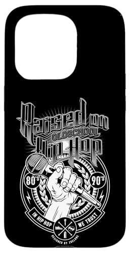Aufgewachsen auf Old School Hip Hop und Mikrofon Graffiti Rap Hülle für iPhone 15 Pro Aufgewachsen auf Old School Hip Hop und Mikrofon Graffiti Rap Hülle für iPhone 15 Pro von Hip Hop Face Brand by Zoel One