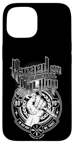 Aufgewachsen auf Old School Hip Hop und Mikrofon Graffiti Rap Hülle für iPhone 15 Aufgewachsen auf Old School Hip Hop und Mikrofon Graffiti Rap Hülle für iPhone 15 von Hip Hop Face Brand by Zoel One