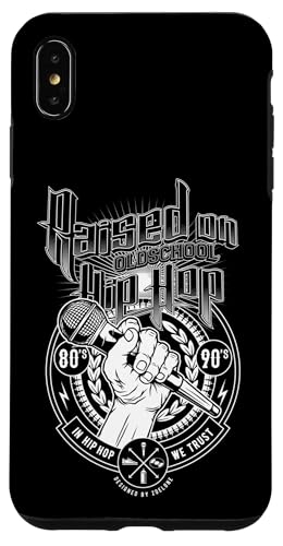 Aufgewachsen auf Old School Hip Hop und Mikrofon Graffiti Rap Hülle für iPhone XS Max Aufgewachsen auf Old School Hip Hop und Mikrofon Graffiti Rap Hülle für iPhone XS Max von Hip Hop Face Brand by Zoel One