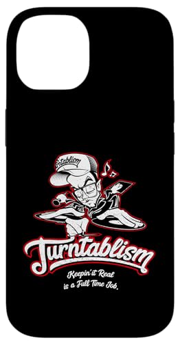 Turntablism Vinyl Record Plattenspieler DJ Disc Jockey Kostüm DJ Hülle für iPhone 14 Turntablism Vinyl Record Plattenspieler DJ Disc Jockey Kostüm DJ Hülle für iPhone 14 von Hip Hop Face Brand by Zoel One