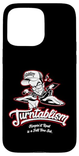 Turntablism Vinyl Record Plattenspieler DJ Disc Jockey Kostüm DJ Hülle für iPhone 15 Pro Max Turntablism Vinyl Record Plattenspieler DJ Disc Jockey Kostüm DJ Hülle für iPhone 15 Pro Max von Hip Hop Face Brand by Zoel One