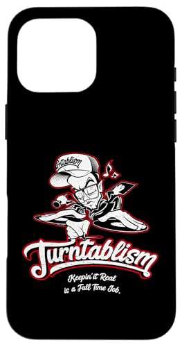 Turntablism Vinyl Record Plattenspieler DJ Disc Jockey Kostüm DJ Hülle für iPhone 16 Pro Max Turntablism Vinyl Record Plattenspieler DJ Disc Jockey Kostüm DJ Hülle für iPhone 16 Pro Max von Hip Hop Face Brand by Zoel One