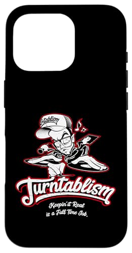 Turntablism Vinyl Record Plattenspieler DJ Disc Jockey Kostüm DJ Hülle für iPhone 16 Pro Turntablism Vinyl Record Plattenspieler DJ Disc Jockey Kostüm DJ Hülle für iPhone 16 Pro von Hip Hop Face Brand by Zoel One