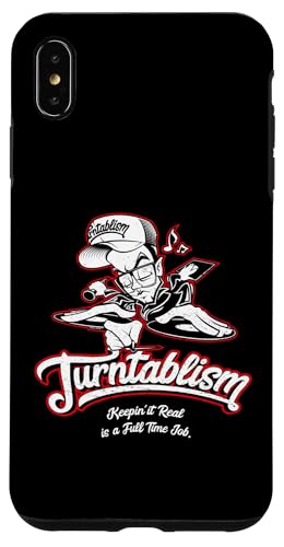 Turntablism Vinyl Record Plattenspieler DJ Disc Jockey Kostüm DJ Hülle für iPhone XS Max Turntablism Vinyl Record Plattenspieler DJ Disc Jockey Kostüm DJ Hülle für iPhone XS Max von Hip Hop Face Brand by Zoel One