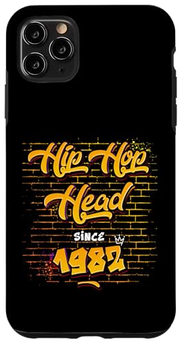 Hip-Hop Head Since 1982 - 43 Years of Real Flow Hülle für iPhone 11 Pro Max Hip-Hop Head Since 1982 - 43 Years of Real Flow Hülle für iPhone 11 Pro Max von Hip Hop Head for Old School Hip Hop Lover
