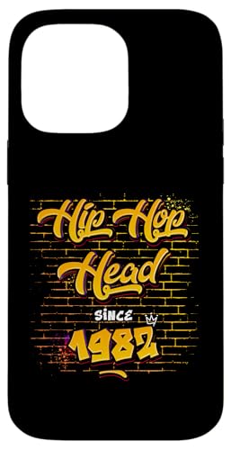 Hip-Hop Head Since 1982 - 43 Years of Real Flow Hülle für iPhone 14 Pro Max von Hip Hop Head for Old School Hip Hop Lover