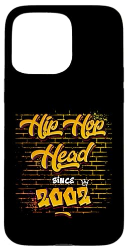 Hip-Hop Head Since 2002 - 23 Years of Real Flow Hülle für iPhone 15 Pro Max Hip-Hop Head Since 2002 - 23 Years of Real Flow Hülle für iPhone 15 Pro Max von Hip Hop Head for Old School Hip Hop Lover