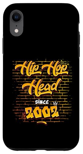 Hip-Hop Head Since 2002 - 23 Years of Real Flow Hülle für iPhone XR Hip-Hop Head Since 2002 - 23 Years of Real Flow Hülle für iPhone XR von Hip Hop Head for Old School Hip Hop Lover