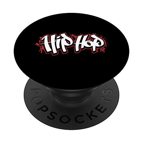 Hip Hop Graffiti Rap, Breakdance, BeatBox Hip Hop PopSockets PopGrip: Ausziehbarer Sockel und Griff für Handys/Tablets mit Tauschbarem Top von Hip Hop