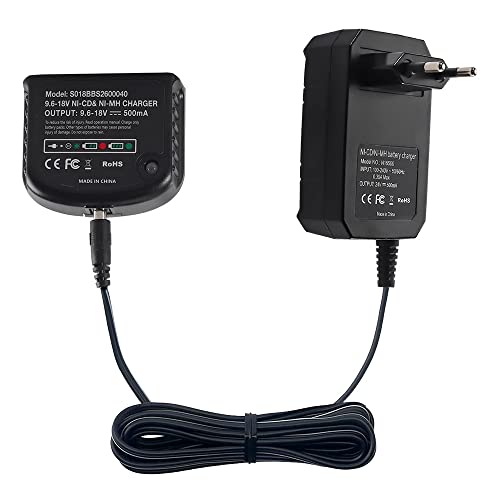 Hipoke Ersatzladegerät 90556254-01 Kompatibel mit Black & Decker 9,6 V 12 V 14,4 V 18 V NI-cd Nimh Akku HPB18-OPE HPB18 HPB14 HPB12 HPB96 244760-00 A1718 FSB18 Hipoke Ersatzladegerät 90556254-01 Kompatibel mit Black & Decker 9,6 V 12 V 14,4 V 18 V NI-cd Nimh Akku HPB18-OPE HPB18 HPB14 HPB12 HPB96 244760-00 A1718 FSB18 von Hipoke