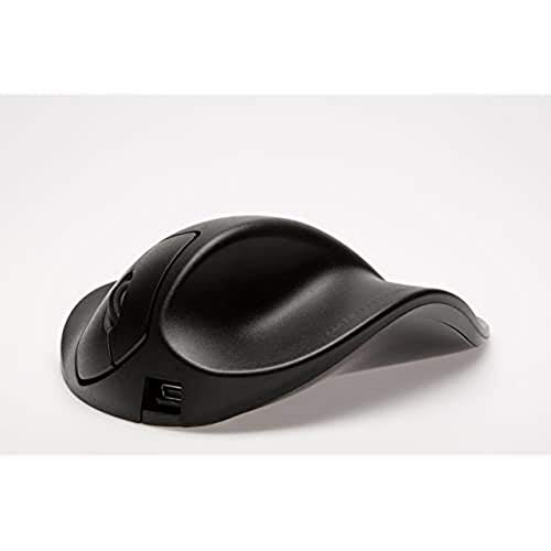 HIPPUS HandShoe Mouse rechts L | optische Maus | ergonomisches Design - Vorbeugung gegen Mausarm/Tennisarm (RSI Syndrom) - besonders armschonend | 2 Tasten von Hippus