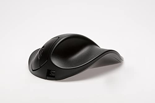 HIPPUS HandShoe Mouse rechts S wireless | Funkmaus | ergonomisches Design - Vorbeugung gegen Mausarm/Tennisarm (RSI Syndrom) - besonders armschonend | 2 Tasten von Hippus