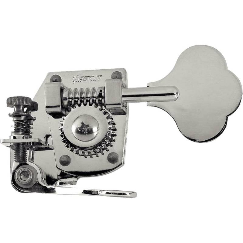 Hipshot BT7 Bass Extender Nickel F-Style Tuner (Made in Mexico) von Hipshot