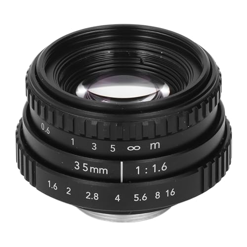 35mm F1.6 APS-C-Handbuch Fokussiertes Objektiv, Mehrschichtete Aluminiumlegierungskamera-Objektiv mit 9-Blades-Zwerchfell für Atemberaubende Bokeh & Niedriglichtfotografie, von Hiraith