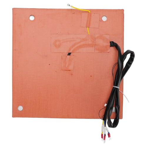 800 W Silikon-Heizkissen für K1 Max 305 X 301 Mm, Hocheffiziente Selbstklebende Heizmatte mit 2500 V Isolierung, Kompatibel mit Aluminium-Bauplatte, Schnelle und Gleichmäßige von Hiraith