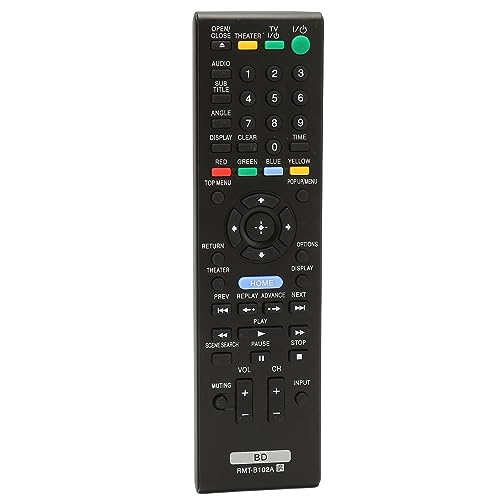 DVD-Fernbedienung RMT B102A Ersatz-Fernbedienung, Tragbar, mit AA-Batterie Betrieben, für BDP S550 für BDP BX1 DVD-Fernbedienung RMT B102A Ersatz-Fernbedienung, Tragbar, mit AA-Batterie Betrieben, für BDP S550 für BDP BX1 von Hiraith