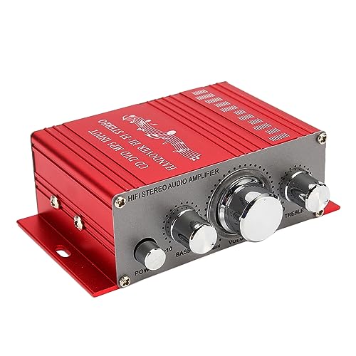Hiraith Auto-Stereo-Verstärker, Auto-Leistungsverstärker, 4 Schallfelder, MP3, CD, DVD, DC 12 V Eingang, 4 Kanäle für Soundsystem Hiraith Auto-Stereo-Verstärker, Auto-Leistungsverstärker, 4 Schallfelder, MP3, CD, DVD, DC 12 V Eingang, 4 Kanäle für Soundsystem von Hiraith