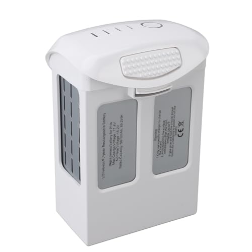 Intelligenter Drohnen-Akku mit Hoher Kapazität, 5870 MAh, Kompatibel mit Phantom 4 Pro, 4A, 4P Plus, 4 Pro V2.0, RTK Multi-Drohnen, Weißes Kunststoffgehäuse, für Phantom 4 Full Intelligenter Drohnen-Akku mit Hoher Kapazität, 5870 MAh, Kompatibel mit Phantom 4 Pro, 4A, 4P Plus, 4 Pro V2.0, RTK Multi-Drohnen, Weißes Kunststoffgehäuse, für Phantom 4 Full von Hiraith