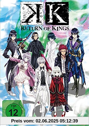 K - Return of Kings - Staffel 2.1: Episode 01-05 im Sammelschuber K - Return of Kings - Staffel 2.1: Episode 01-05 im Sammelschuber von Hiromichi Kanazawa