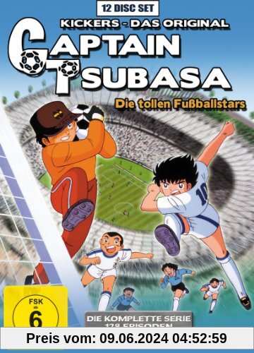 Captain Tsubasa: Die tollen Fußballstars - Die komplette Serie [12 DVDs] von Hiroyoshi Mitsunobu