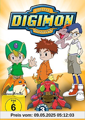 Digimon Adventure 01 (Volume 3: Episode 37-54) [3 DVDs] von Hiroyuki Kakudo