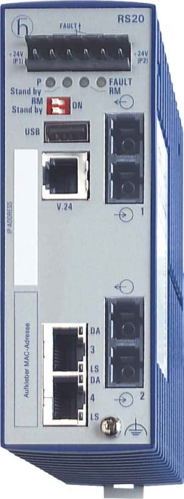 Hirschmann INET Ind.Ethernet Switch RS20-0400M2M2SDAE 943434001 Hirschmann INET Ind.Ethernet Switch RS20-0400M2M2SDAE 943434001 von Hirschmann INET