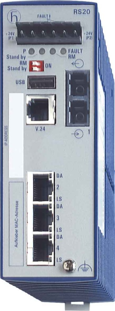 Hirschmann INET Ind.Ethernet Switch RS20-0400M2T1SDAP 943434010 Hirschmann INET Ind.Ethernet Switch RS20-0400M2T1SDAP 943434010 von Hirschmann INET