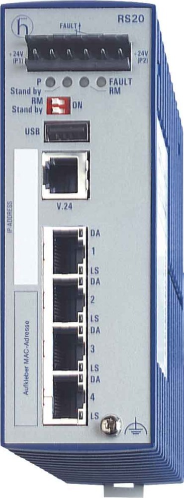 Hirschmann INET Ind.Ethernet Switch RS20-0400T1T1SDAP 943434008 Hirschmann INET Ind.Ethernet Switch RS20-0400T1T1SDAP 943434008 von Hirschmann INET