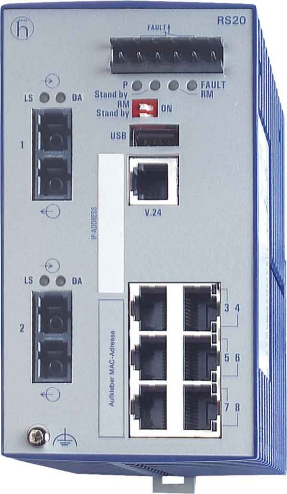 Hirschmann INET Ind.Ethernet Switch RS20-0800M2M2SDHE 943434015 Hirschmann INET Ind.Ethernet Switch RS20-0800M2M2SDHE 943434015 von Hirschmann INET