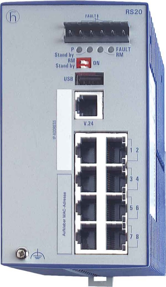 Hirschmann INET Ind.Ethernet Switch RS20-0800T1T1SDAP 943434022 Hirschmann INET Ind.Ethernet Switch RS20-0800T1T1SDAP 943434022 von Hirschmann INET