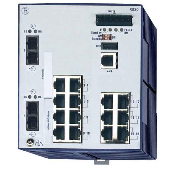 Hirschmann INET Ind.Ethernet Switch RS20-1600M2M2SDAP 943434006 Hirschmann INET Ind.Ethernet Switch RS20-1600M2M2SDAP 943434006 von Hirschmann INET