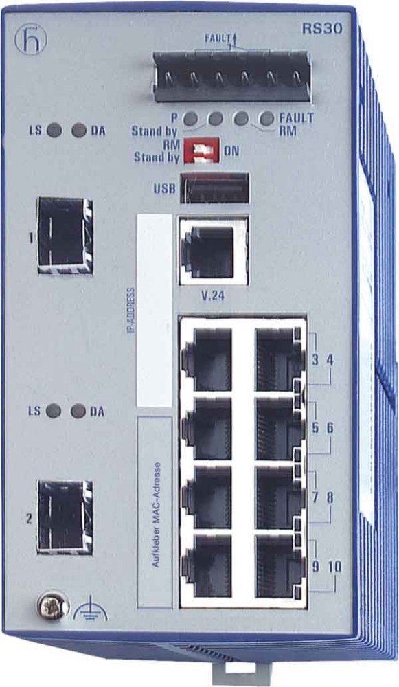 Hirschmann INET Ind.Ethernet Switch RS30-0802O6O6SDAP 943434032 Hirschmann INET Ind.Ethernet Switch RS30-0802O6O6SDAP 943434032 von Hirschmann INET