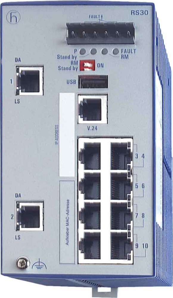 Hirschmann INET Ind.Ethernet Switch RS30-0802T1T1SDAP 943434030 Hirschmann INET Ind.Ethernet Switch RS30-0802T1T1SDAP 943434030 von Hirschmann INET