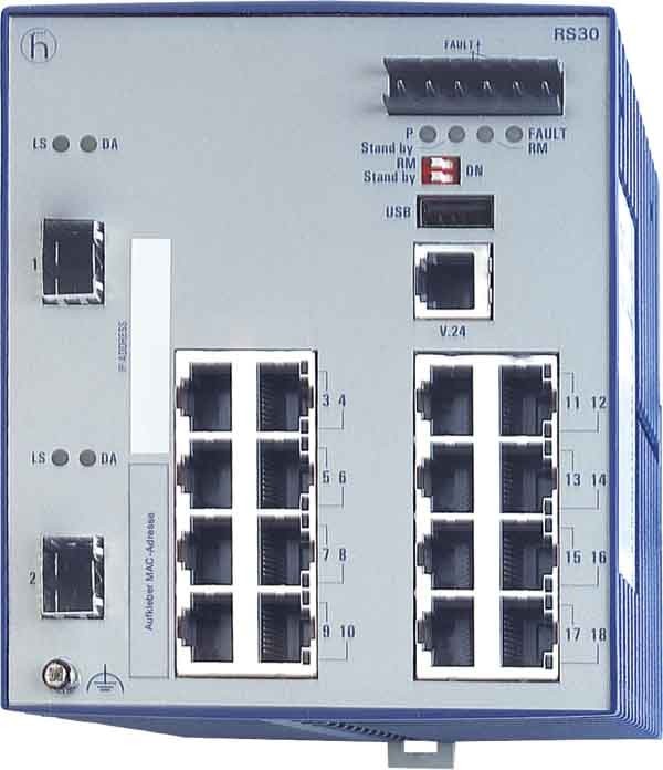 Hirschmann INET Ind.Ethernet Switch RS30-1602O6O6SDAP 943434036 Hirschmann INET Ind.Ethernet Switch RS30-1602O6O6SDAP 943434036 von Hirschmann INET