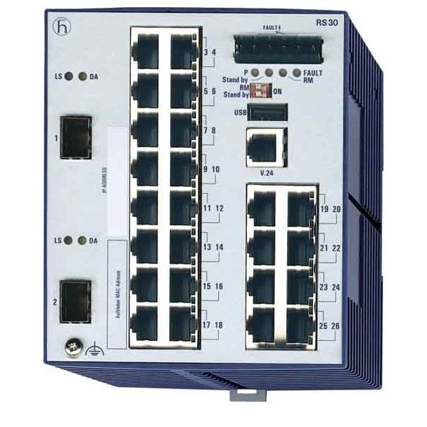 Hirschmann INET Ind.Ethernet Switch RS30-2402O6O6SDAE 943434039 Hirschmann INET Ind.Ethernet Switch RS30-2402O6O6SDAE 943434039 von Hirschmann INET