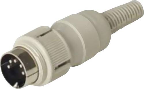 Hirschmann 930 304-517-200 DIN-Rundsteckverbinder Stecker, gerade Polzahl (num): 3 Grau 200St. von Hirschmann