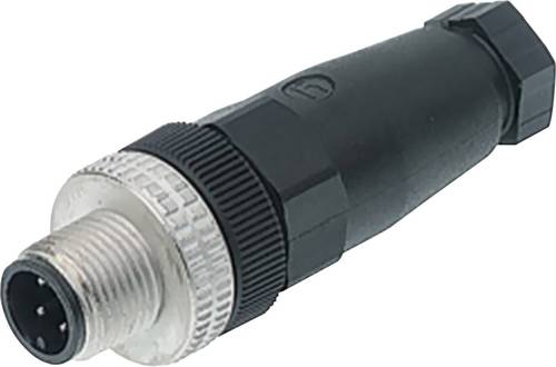 Hirschmann 933 098-100-100 Sensor-/Aktor-Steckverbinder, unkonfektioniert M12 Stecker, gerade Polzah von Hirschmann