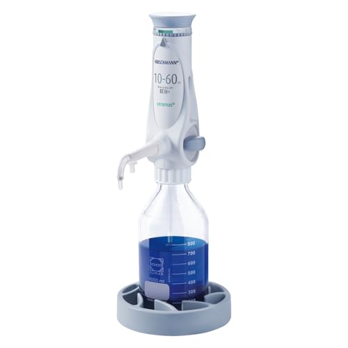 Hirschmann Ceramus Dosiergerät mit Reagenz-Rückführsystem für Manuellen Dosieren, 0.4-2.0 ml Kapazität, 0.05 ml Unterteilung Hirschmann Ceramus Dosiergerät mit Reagenz-Rückführsystem für Manuellen Dosieren, 0.4-2.0 ml Kapazität, 0.05 ml Unterteilung von Hirschmann