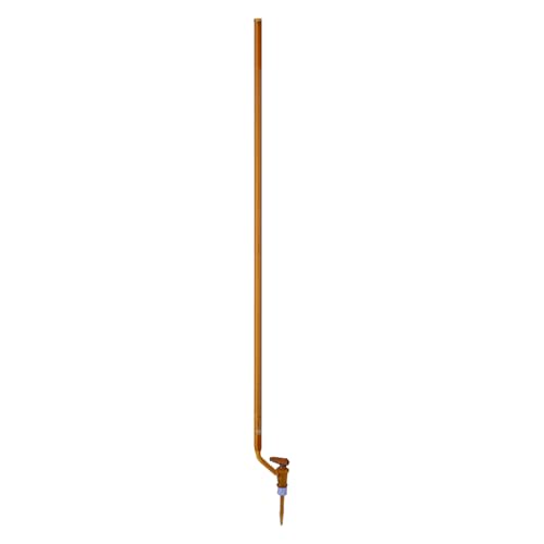 Hirschmann Duran Bürette, Seitlicher Glashahn, Klasse B, Braunglas, Weiß Graduiert, 10 ml Kapazität, 0,02 ml Teilung, 0,02 ml Toleranz, 500 mm Skalenlänge, 2 Stück Hirschmann Duran Bürette, Seitlicher Glashahn, Klasse B, Braunglas, Weiß Graduiert, 10 ml Kapazität, 0,02 ml Teilung, 0,02 ml Toleranz, 500 mm Skalenlänge, 2 Stück von Hirschmann