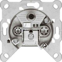 Hirschmann EDA 302 F 3-Fach Antennen-Einzeldose SAT/BK (3 dB) von Triax